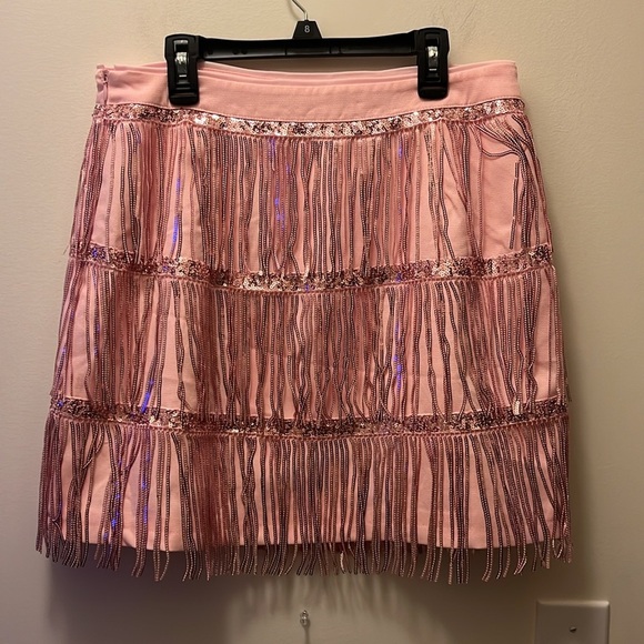 Altard state pink sequin Fringe Two-Piece Set size large - Picture 12 of 16